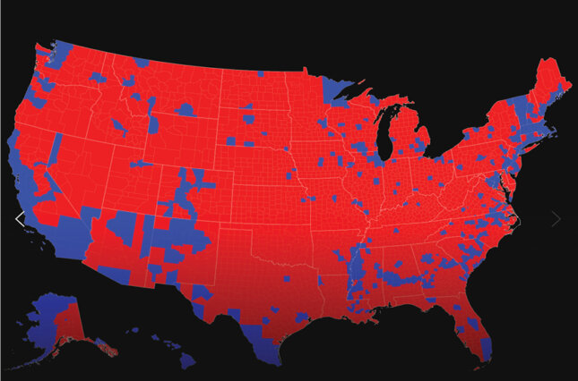 2020 Presidential election map