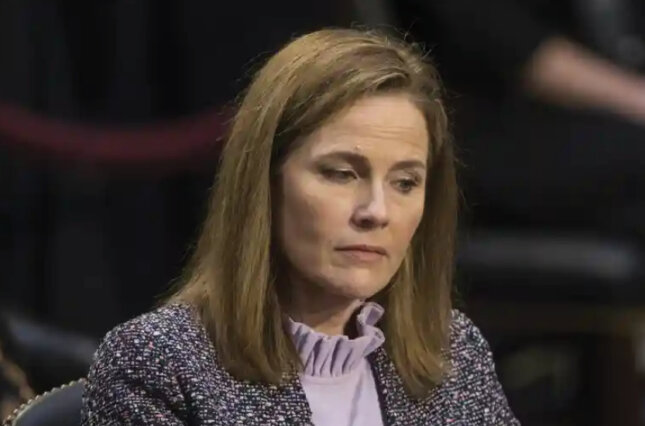 Amy Coney Barrett at her confirmation hearing