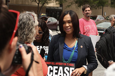 Baltimore State's Attorney Marilyn Mosby