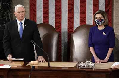 On Jan. 6, then-Vice President Mike Pence and Speaker Nancy Pelosi officiated the counting of electoral college votes — a process experts say needs urgent reform.