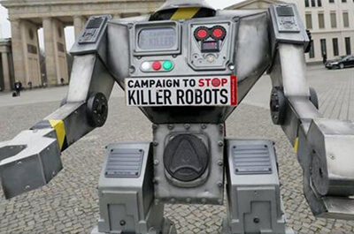 Graphic image of robot