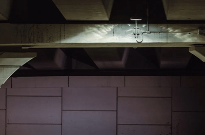 Expressway overpass in Houston where homeless people used to encamp