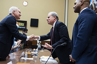 Congressional hearing on pandemic relief fraud.