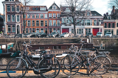 Residences in Groningen, GR, Netherlands.